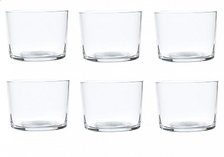 Excelsa set 6 Neutral glass liqueur glass New York cl 22 cod.42542 Excelsa