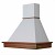 Acquista online Cappa classica STOCK 90 ciliegio chiaro - cono bianco - motore 52B Faber