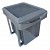 Acquista online Removable kitchen dustbin 1 ALADIN 16 liters bucket Coppari
