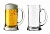Acquista online n. 6 Beer Mug, Glass, Transparent, 50 cl Excelsa