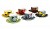 Acquista online Coffee cups with saucers, Afrika series, 6 pieces set, multicolored code 62714 Excelsa
