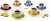 Acquista online Excelsa Set 6 Dripping Coffee Cup avec soucoupe code 64013 Excelsa