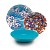 Acquista online Kimono Table Service, Porcelain, Multicolored, 18 Units Excelsa