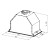 Acquista online Cappa INCA LUX 52  inox filtrante aspirante 110.0327.652 Faber